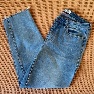 Free People / We the Free Curvy Women’s 30 Blue Jeans | High Waist, Straight Leg